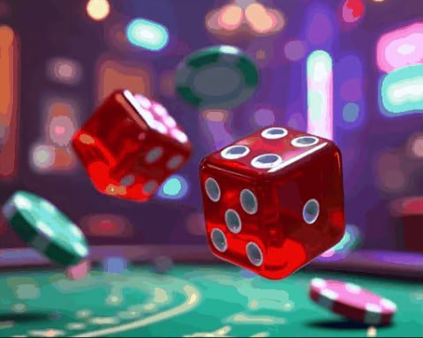 vib77 Live Baccarat ကတ်ဂိမ်း Live Dealer ဖြင့် ကစားနေသောမြင်ကွင်း